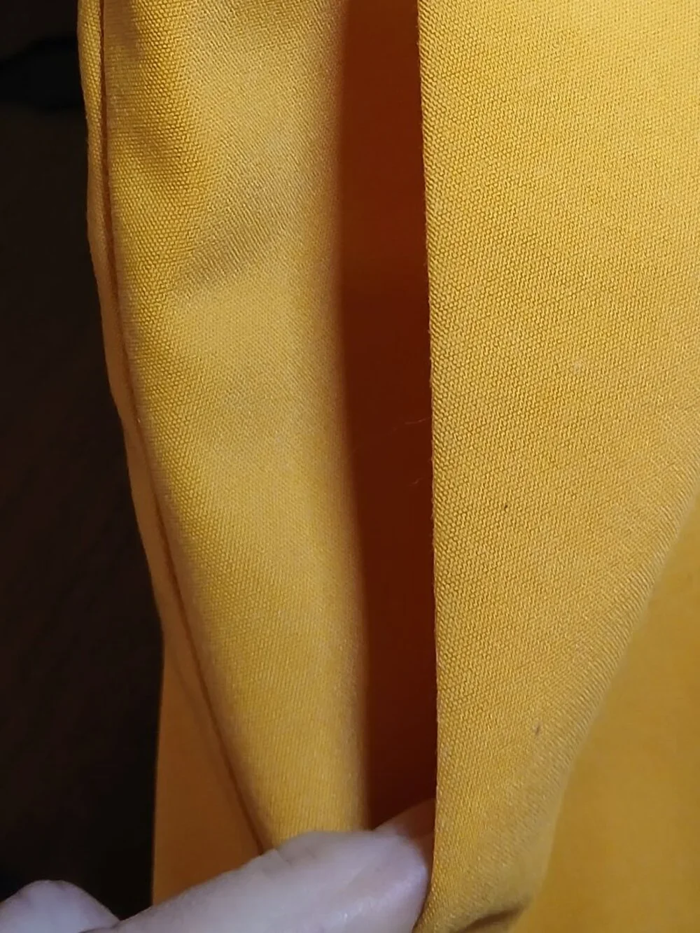 ZARA TRAFALUC COLLECTION Golden Yellow Mini High Waist Skort - EUC - Picture 5 of 11